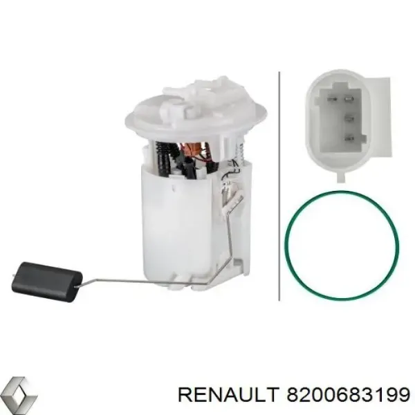 Бензонасос 8200683199 Renault (RVI)