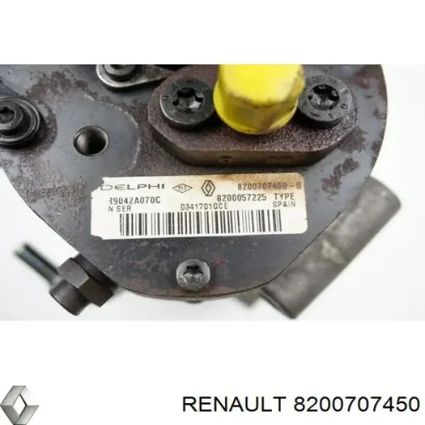 Паливний насос високого тиску 8200707450 Renault (RVI)