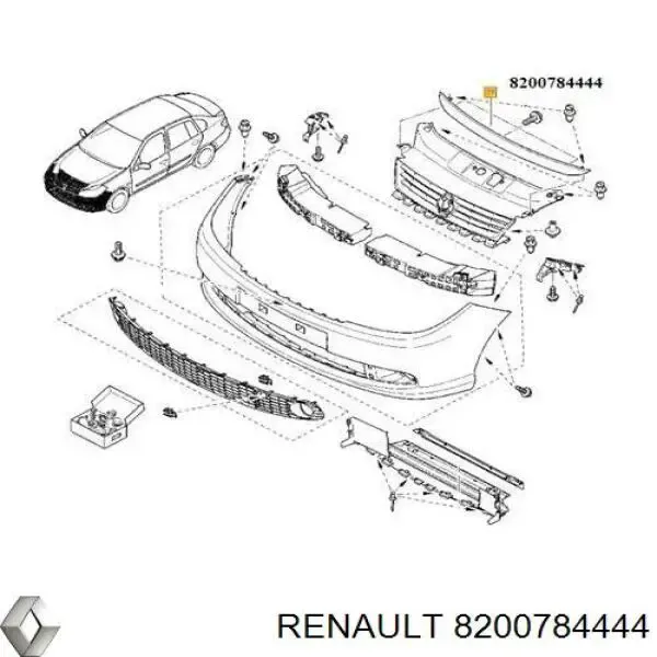 Накладка капоту 5513006030921P 4max
