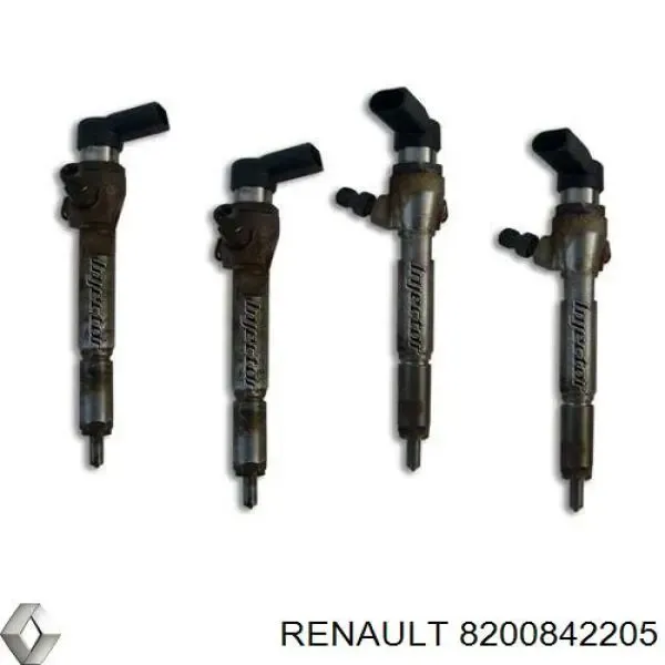 Паливні форсунки 8200842205 Renault (RVI)
