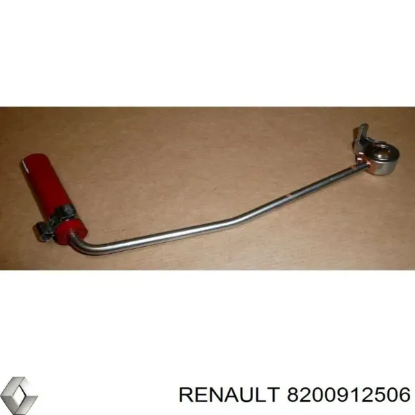 Патрубок системи керування турбіною 8200912506 Renault (RVI)