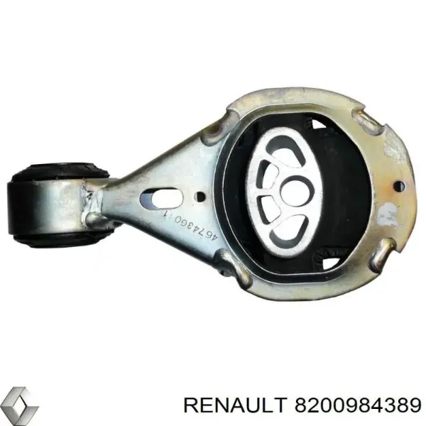 Подушка (опора) двигуна, права 8200984389 Renault (RVI)