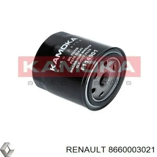 Масляний фільтр 8660003021 Renault (RVI)