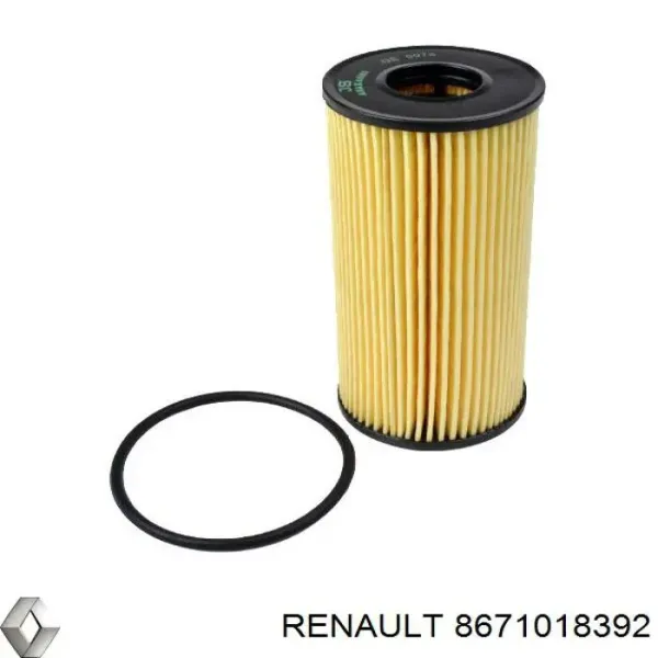 Масляний фільтр 8671018392 Renault (RVI)