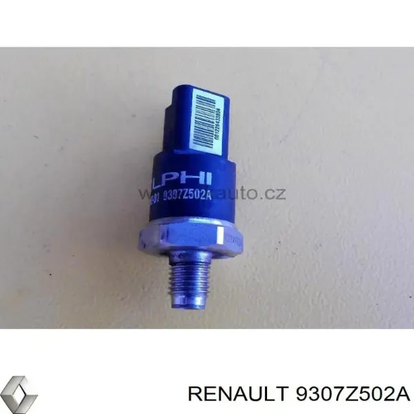 Датчик тиску палива 9307Z502A Renault (RVI)