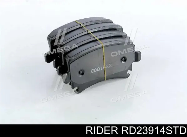 Задні гальмівні колодки RD23914STD Rider