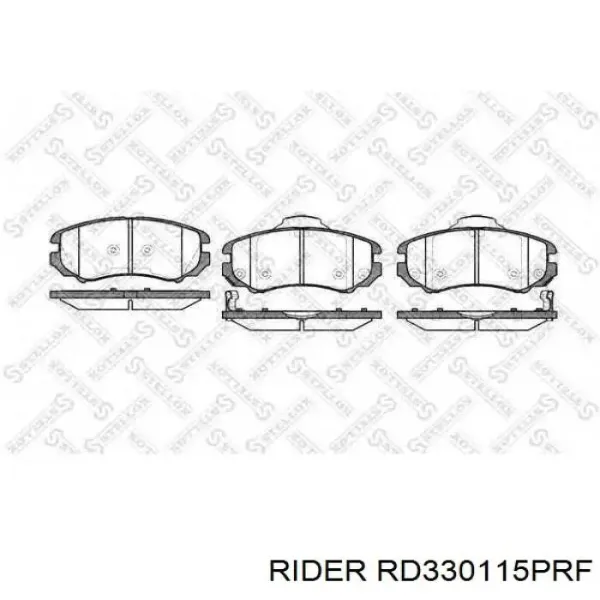 Передні тормозні колодки RD330115PRF Rider