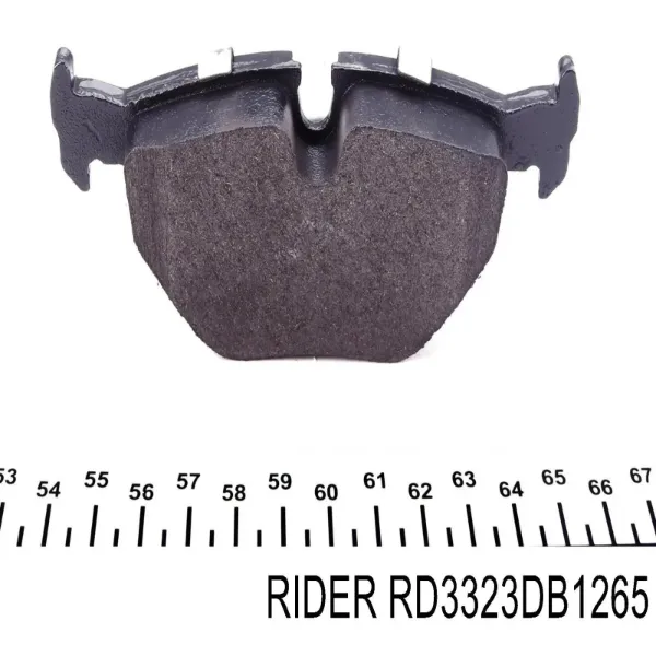Задні гальмівні колодки RD3323DB1265 Rider