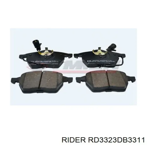 Задні гальмівні колодки RD3323DB3311 Rider