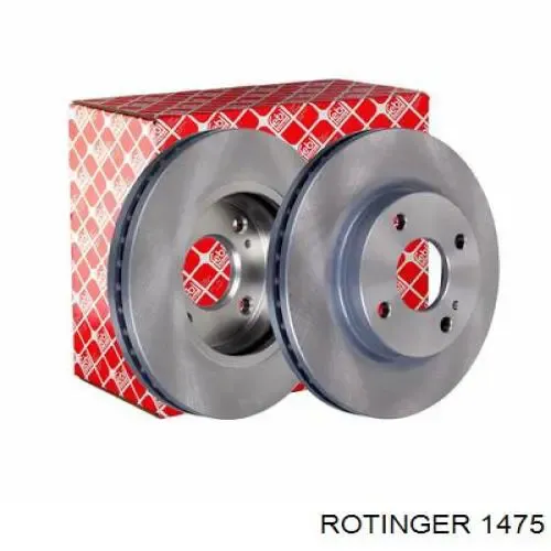 Гальмівні диски передні 1475 Rotinger