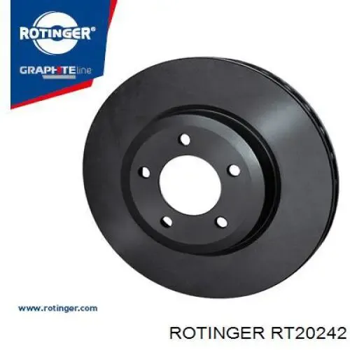 Гальмівні диски передні RT20242 Rotinger