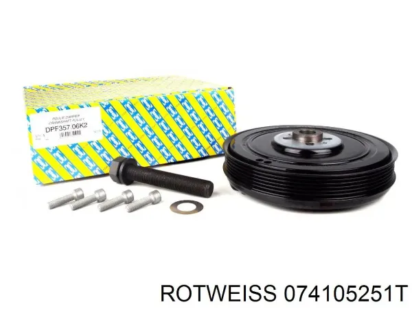 Шків колінвала 074105251T Rotweiss