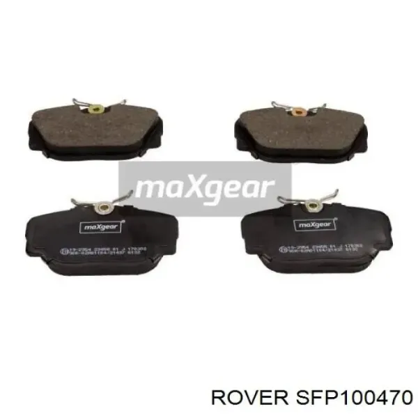 Задні гальмівні колодки SFP100470 Rover