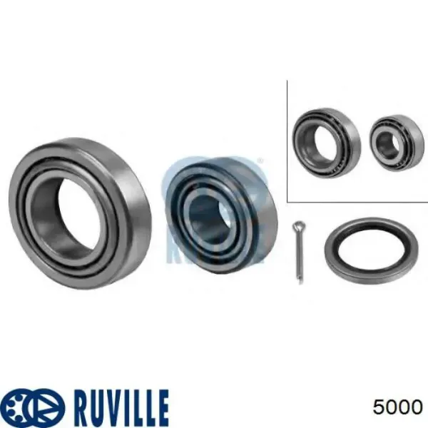 Підшипник ступиці 5000 Ruville