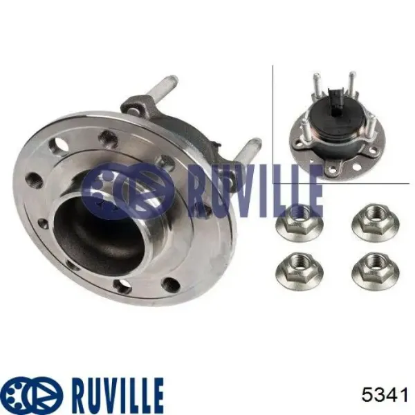 Задня маточина 5341 Ruville