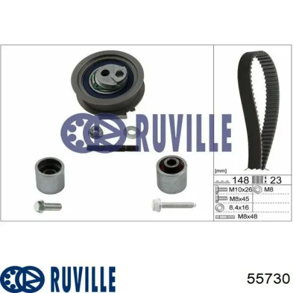 Ролик паразитний ГРМ 55730 Ruville