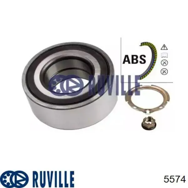 Підшипник ступиці 5574 Ruville