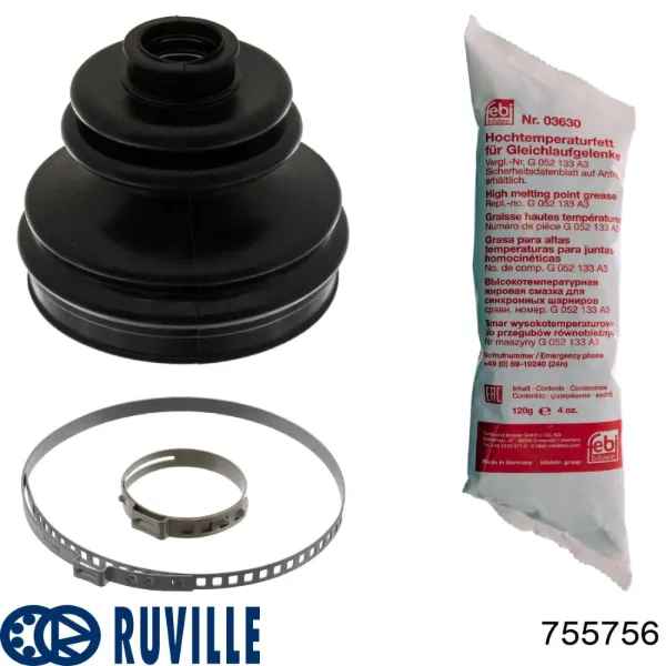 Пильник ШРУСа внутрішній 755756 Ruville