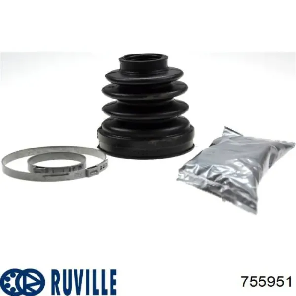 Пильник ШРУСа внутрішній 755951 Ruville