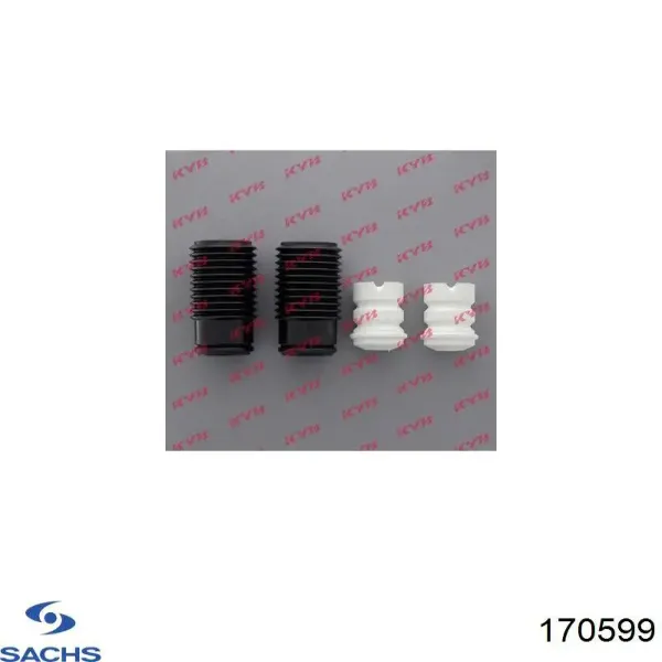 Амортизатора передній лівий 170599 Sachs