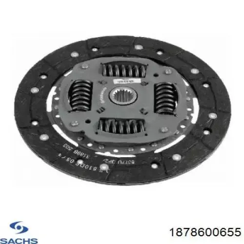 Диск зчеплення 9662865280 Peugeot/Citroen