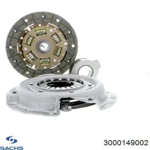 3000149002 Sachs Зчеплення в зборі