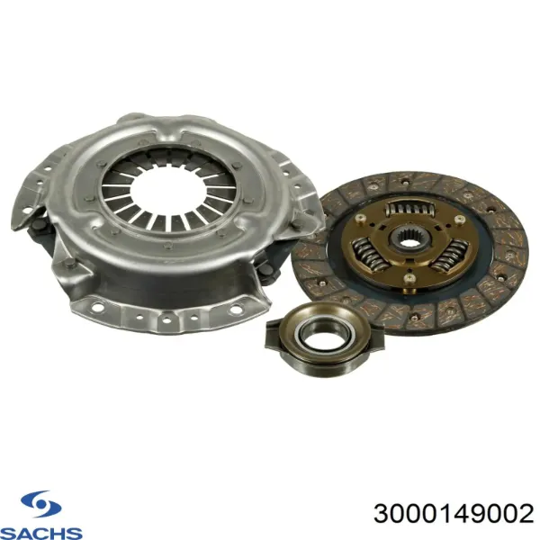 Комплект зчеплення (3 частини) Sachs 3000149002 ціна, від