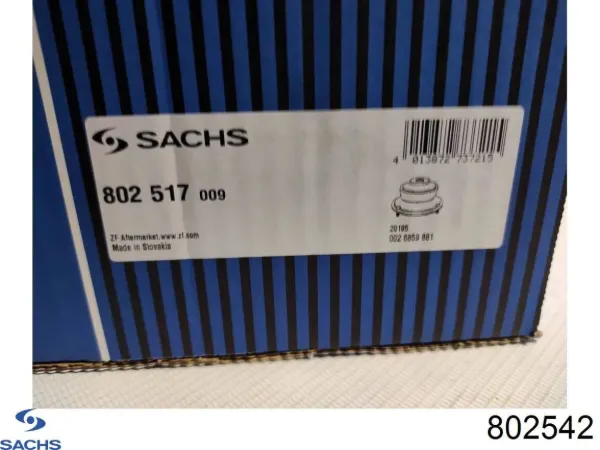 Опора амортизатора переднього 802542 Sachs