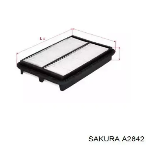 Повітряний фільтр A2842 Sakura
