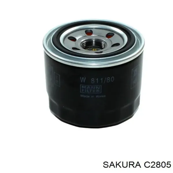 Масляний фільтр C2805 Sakura