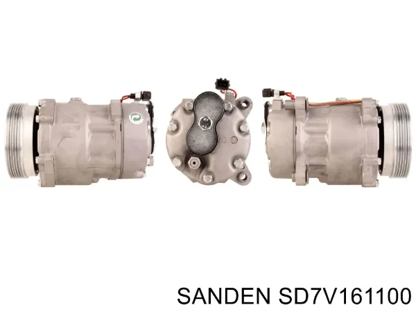 Компресор кондиціонера SD7V161100 Sanden