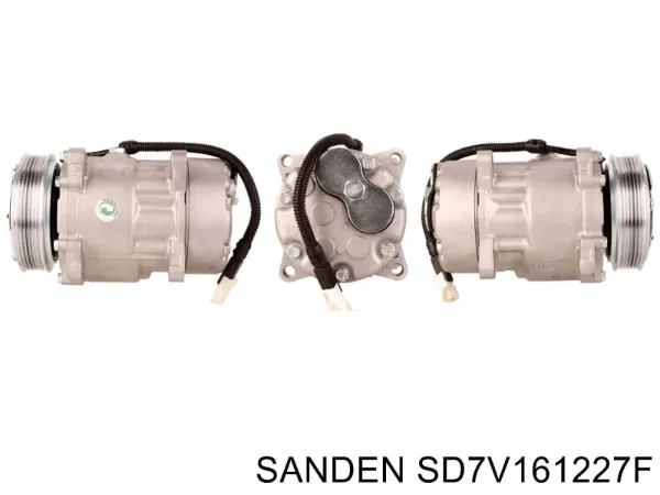 Компресор кондиціонера SD7V161227F Sanden