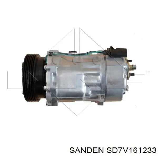 Компресор кондиціонера SD7V161233 Sanden