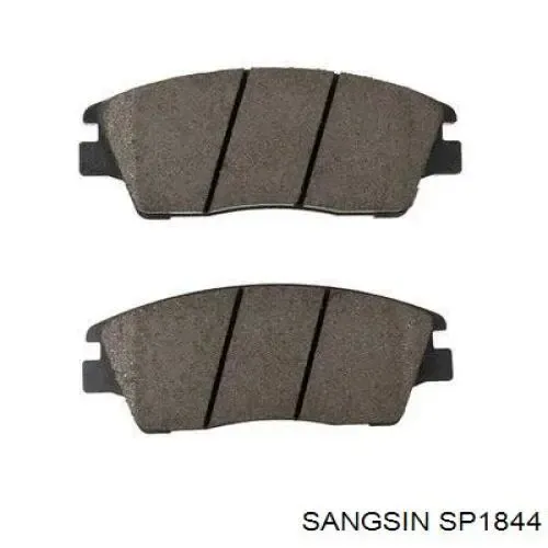 Передні тормозні колодки MPH63 Mando