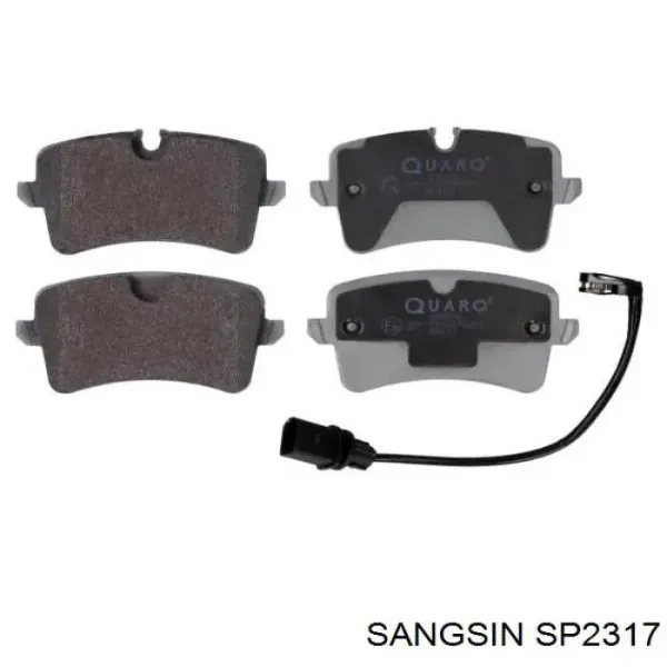 Задні гальмівні колодки SP2317 Sangsin
