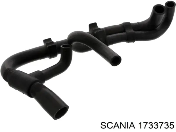 Патрубок термостата 1733735 Scania