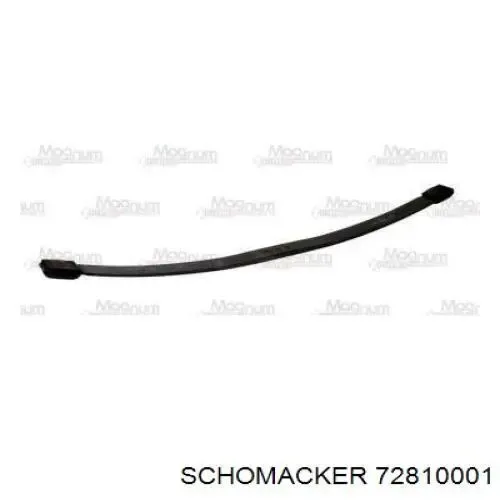 Лист ресори передньої 72810001 Schomacker