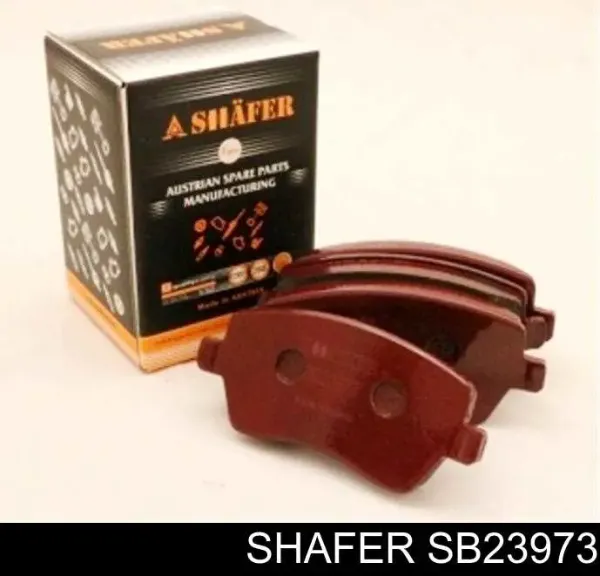 Передні тормозні колодки SB23973 Shafer