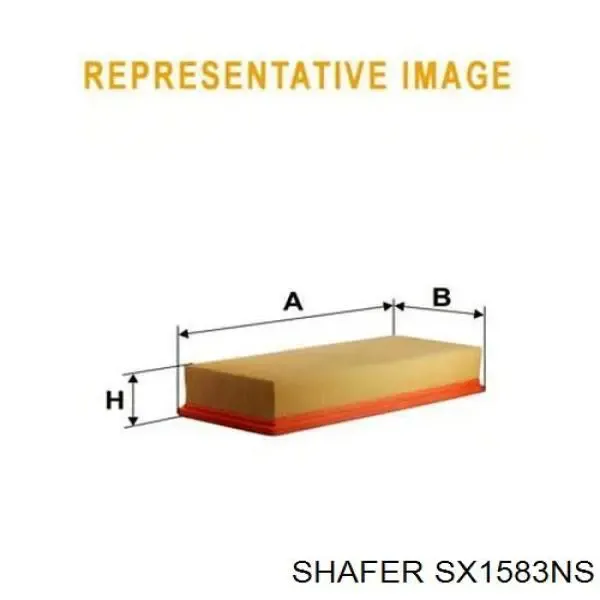 Повітряний фільтр SX1583NS Shafer