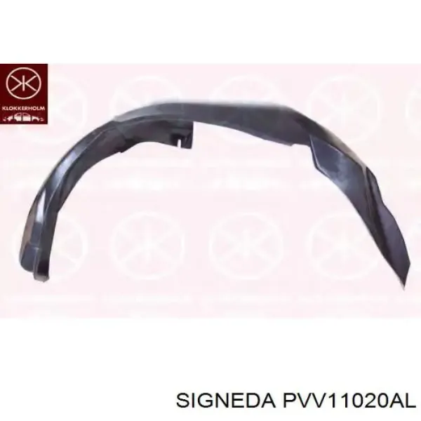 Підкрилок передній лівий на Volvo S40 II MS