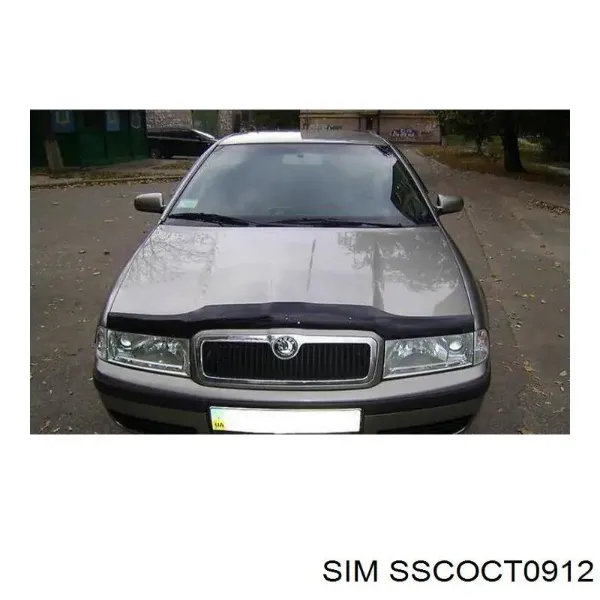 Дефлектор капота (мухобійка) Skoda Octavia II A5 ліфтбек (1Z3) (2004 - 2013) ціна, від