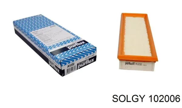 Паливний фільтр 102006 Solgy
