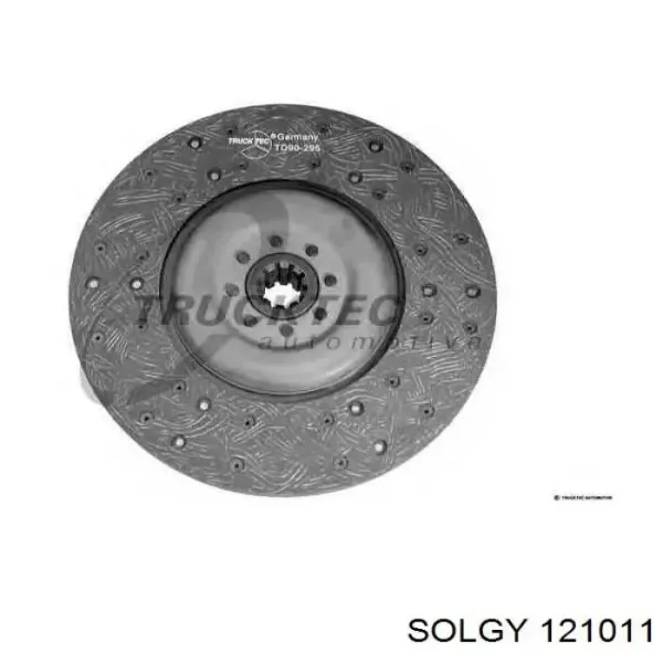 Диск зчеплення 121011 Solgy