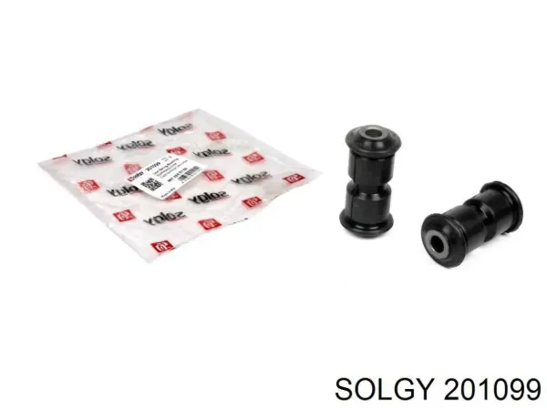Сайлентблок ресори, передній 201099 Solgy