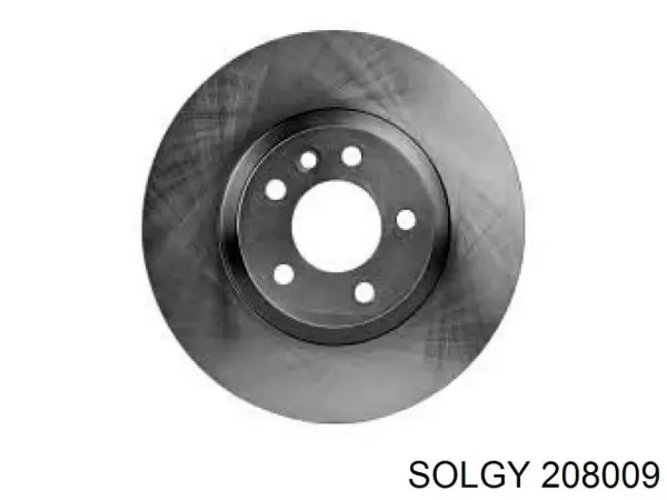 Гальмівні диски передні 208009 Solgy