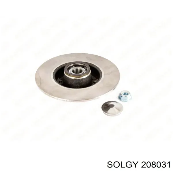 Гальмівні диски 208031 Solgy