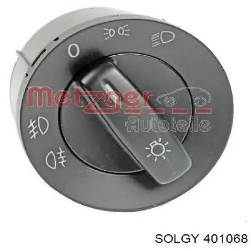 Перемикач світла фар, на "торпеді" 401068 Solgy