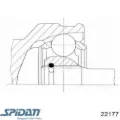 ШРУС зовнішній передній Subaru Legacy BD, BG