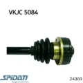 Ліва піввісь Volkswagen Polo 9N, 9A