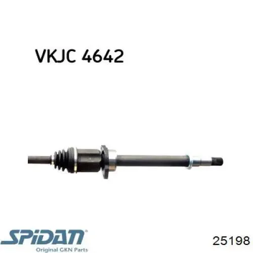 Піввісь права MRB22296 MarkBest